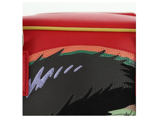 LOEWE – Strega dei Rifiuti di Ghibli Castello Errante di Howl Amazona 19 Auth 166904SM Rosso - vista 23