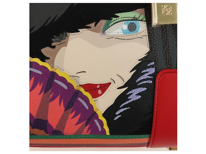 LOEWE – Strega dei Rifiuti di Ghibli Castello Errante di Howl Amazona 19 Auth 166904SM Rosso - vista 24