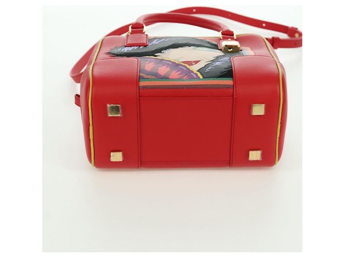 LOEWE – Strega dei Rifiuti di Ghibli Castello Errante di Howl Amazona 19 Auth 166904SM Rosso - vista 5