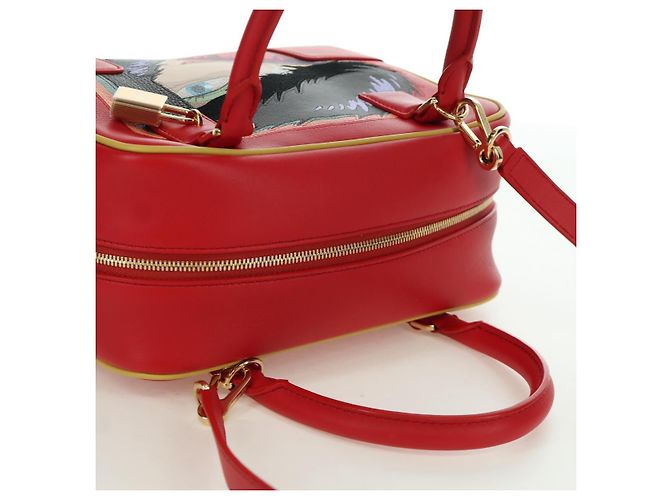 LOEWE – Strega dei Rifiuti di Ghibli Castello Errante di Howl Amazona 19 Auth 166904SM Rosso - vista 6
