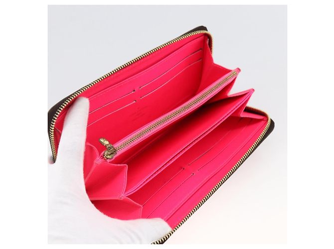 Zippy Geldbörse Monogram Graffiti LOUIS VUITTON Rosa M93710 Auth LNZ129V Pink Monogramm - Ansicht 9