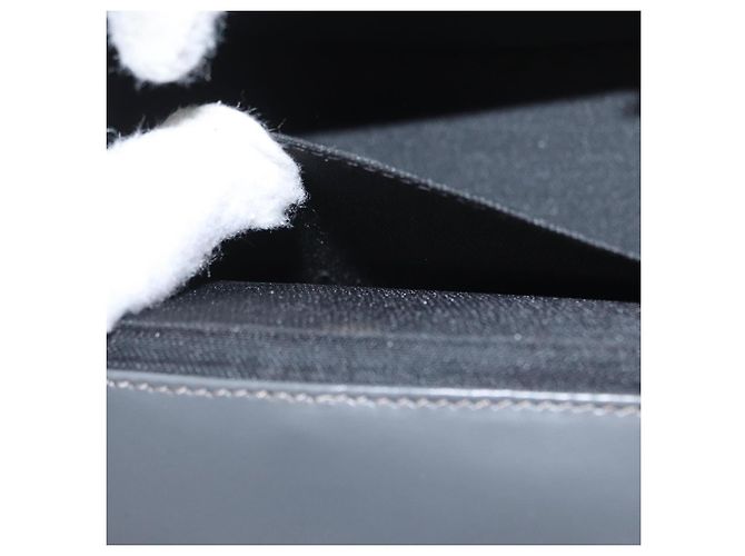 Borsa a Spalla FENDI Velluto Grigio Argento Auth bs33575 Marrone - vista 23