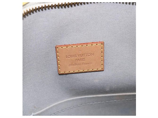 LOUIS VUITTON Schultertasche Brentwood Monogram Vernis Perle M91512 LV Auth ka2652 - Ansicht 17