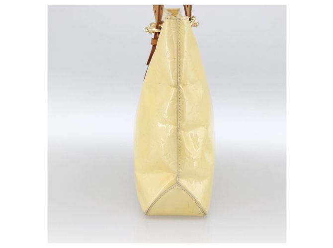 LOUIS VUITTON Schultertasche Brentwood Monogram Vernis Perle M91512 LV Auth ka2652 - Ansicht 3