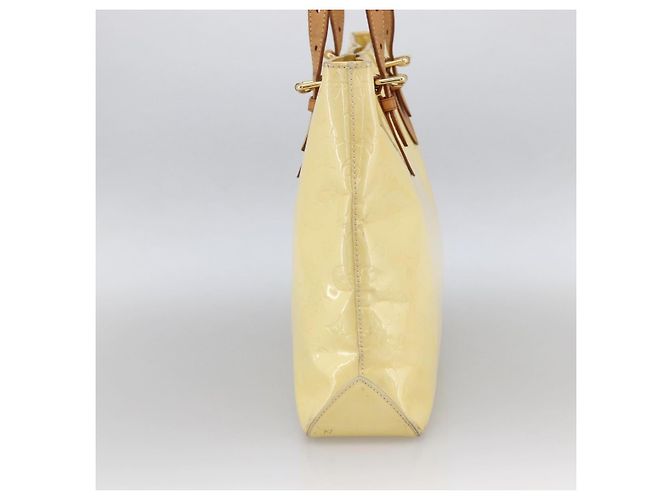 LOUIS VUITTON Schultertasche Brentwood Monogram Vernis Perle M91512 LV Auth ka2652 - Ansicht 4
