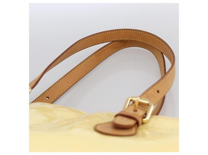 LOUIS VUITTON Schultertasche Brentwood Monogram Vernis Perle M91512 LV Auth ka2652 - Ansicht 8