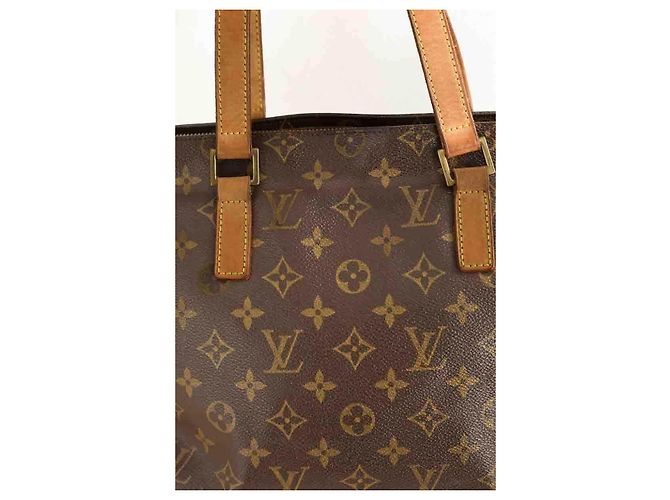 Louis Vuitton Borsa a mano Piano in pelle marrone - vista 4
