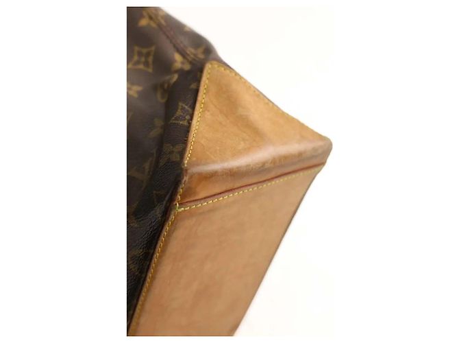 Louis Vuitton Borsa a mano Piano in pelle marrone - vista 6