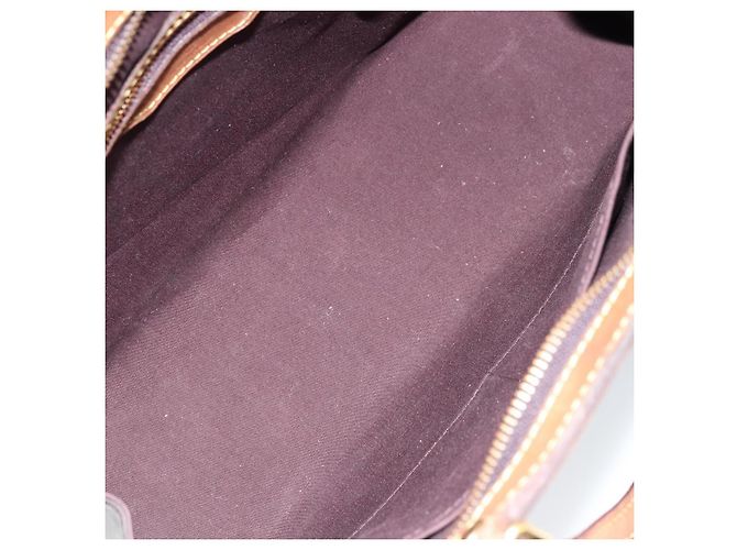 LOUIS VUITTON Borsa Blair MM Monogram Vernis 2way Amarante M91619 LV Auth 172517 Bordò - vista 11