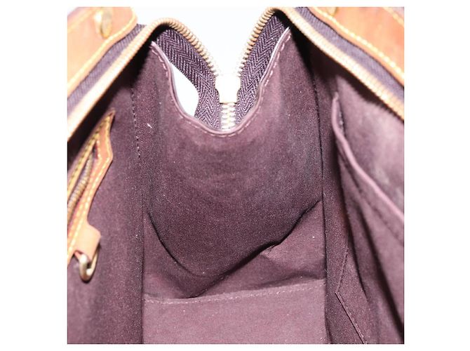 LOUIS VUITTON Borsa Blair MM Monogram Vernis 2way Amarante M91619 LV Auth 172517 Bordò - vista 23