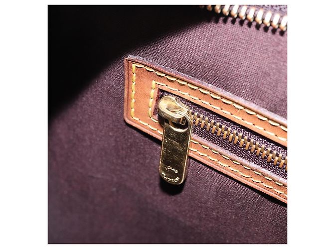 LOUIS VUITTON Borsa Blair MM Monogram Vernis 2way Amarante M91619 LV Auth 172517 Bordò - vista 25