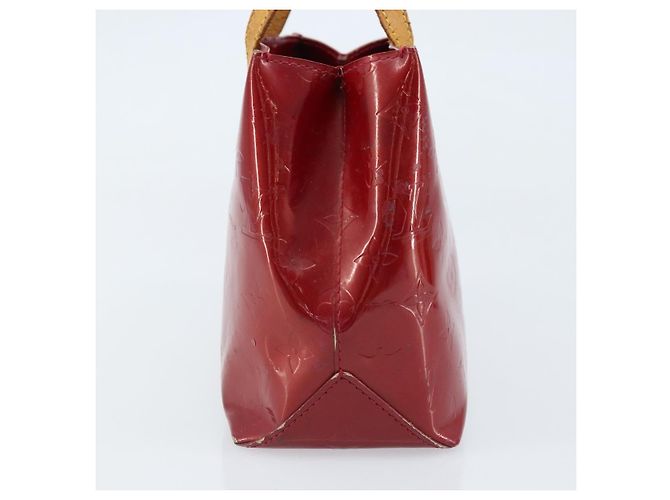 LOUIS VUITTON Borsa a Mano Monogram Vernis Reade PM Pomme D'amour M91990 Auth ka2730 Rosso - vista 3