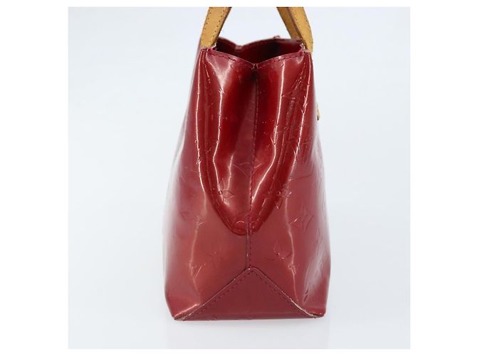 LOUIS VUITTON Borsa a Mano Monogram Vernis Reade PM Pomme D'amour M91990 Auth ka2730 Rosso - vista 4