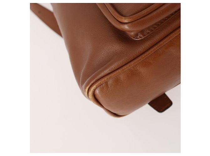 Zaino in pelle Gucci Bamboo marrone oro 003 1705 0030 Auth BA10744 D'oro - vista 13