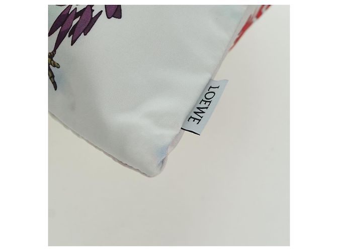 LOEWE - Pochette in tela multicolore del Castello Errante di Studio Ghibli Auth 166999SM - vista 14