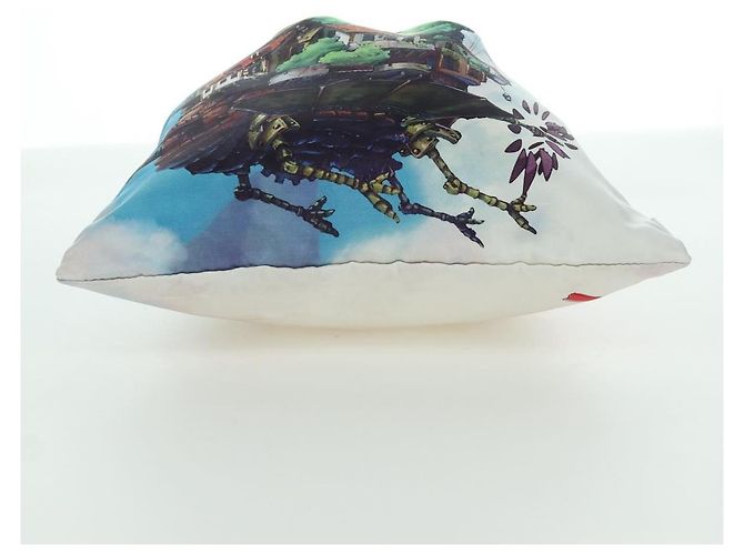 LOEWE - Pochette in tela multicolore del Castello Errante di Studio Ghibli Auth 166999SM - vista 5