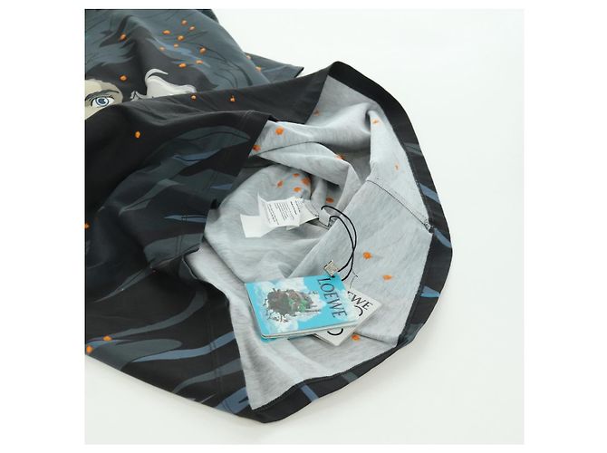 LOEWE ~ Studio Ghibli Castello Errante T-shirt Howl e Sophie Auth 166941SM Nero - vista 10