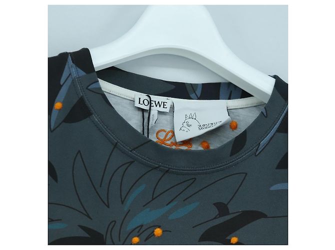 LOEWE ~ Studio Ghibli Castello Errante T-shirt Howl e Sophie Auth 166941SM Nero - vista 3