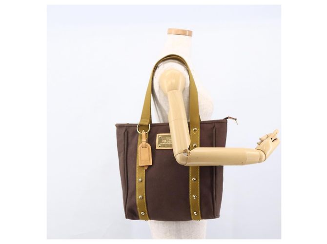 LOUIS VUITTON Antigua Cabas MM Borsa Tote Marrone M40086 LV Auth ka2778 - vista 23