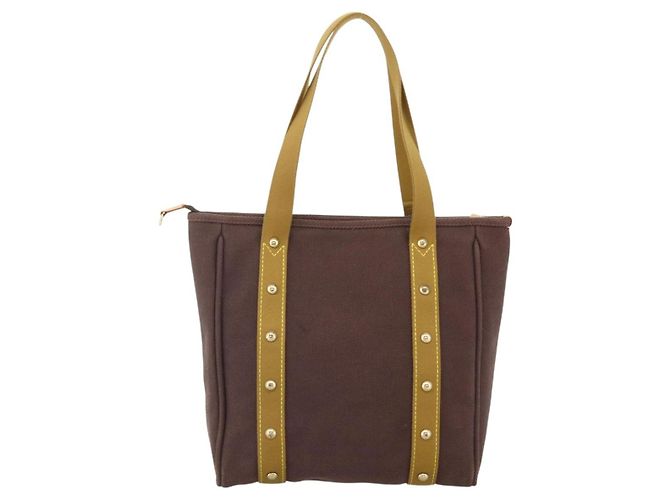 LOUIS VUITTON Antigua Cabas MM Borsa Tote Marrone M40086 LV Auth ka2778 - vista 3
