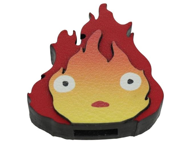LOEWE Studio Ghibli Charm Calcifer del Castello Errante di Howl Rosso Auth 166951SM - vista 2