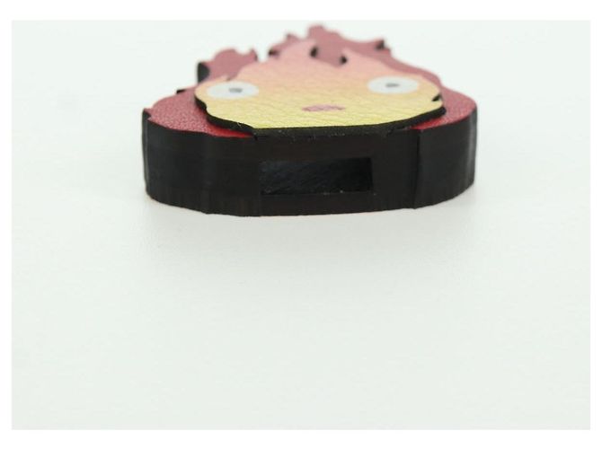 LOEWE Studio Ghibli Charm Calcifer del Castello Errante di Howl Rosso Auth 166951SM - vista 7
