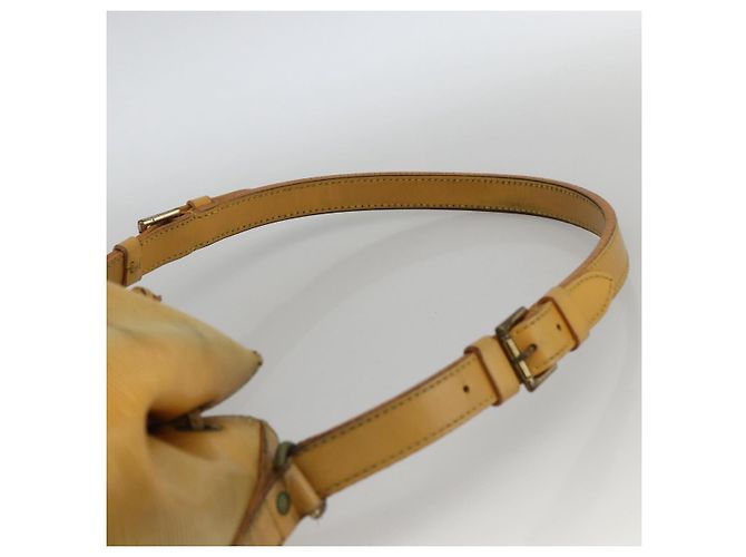 Noe LOUIS VUITTON Borsa a Spalla Petit Noé Epi Gialla M44109 LV Auth BA11042 Giallo - vista 8