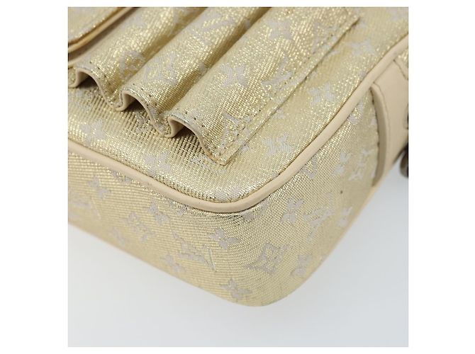 LOUIS VUITTON Borsa a Spalla McKenna Monogram Shine Oro M92363 LV Auth 171448A D'oro - vista 14