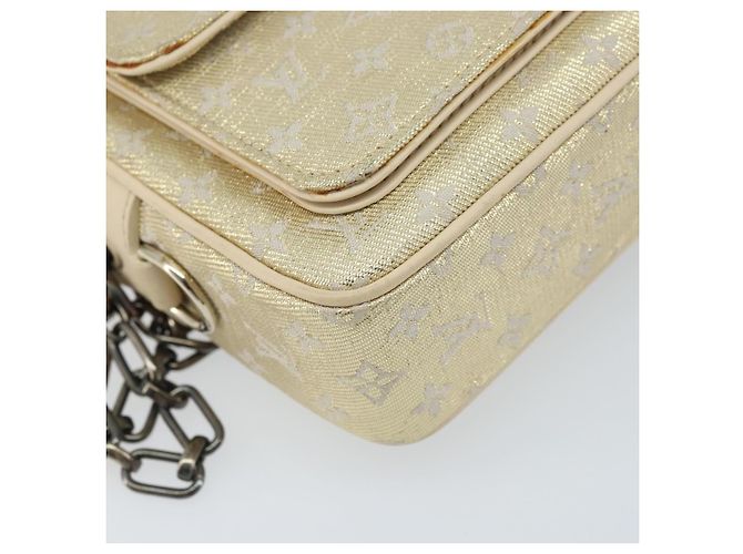 LOUIS VUITTON Borsa a Spalla McKenna Monogram Shine Oro M92363 LV Auth 171448A D'oro - vista 15
