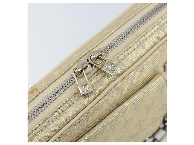 LOUIS VUITTON Borsa a Spalla McKenna Monogram Shine Oro M92363 LV Auth 171448A D'oro - vista 18