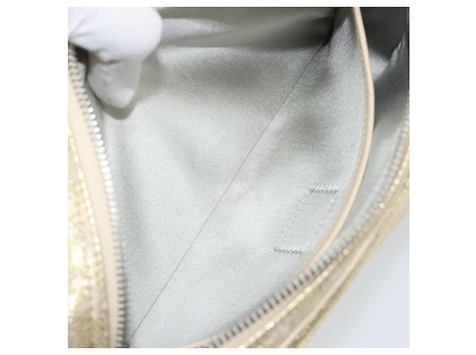 LOUIS VUITTON Borsa a Spalla McKenna Monogram Shine Oro M92363 LV Auth 171448A D'oro - vista 23