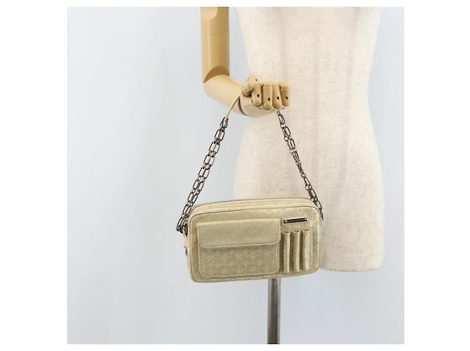 LOUIS VUITTON Borsa a Spalla McKenna Monogram Shine Oro M92363 LV Auth 171448A D'oro - vista 25