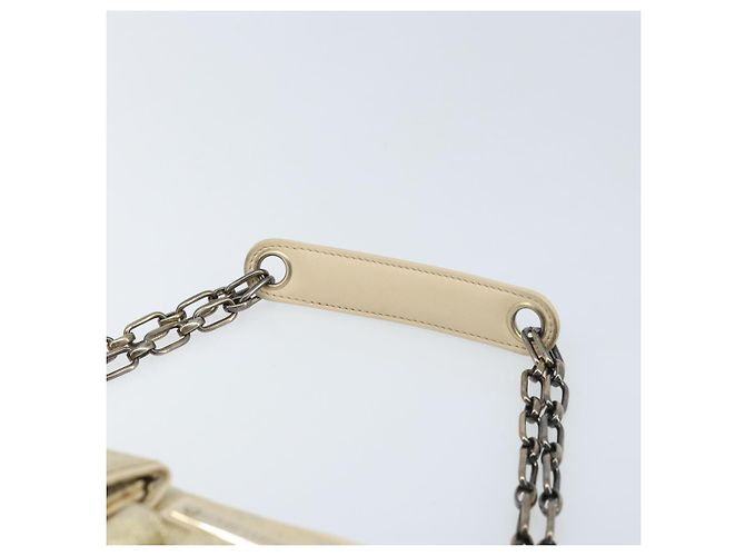 LOUIS VUITTON Borsa a Spalla McKenna Monogram Shine Oro M92363 LV Auth 171448A D'oro - vista 8