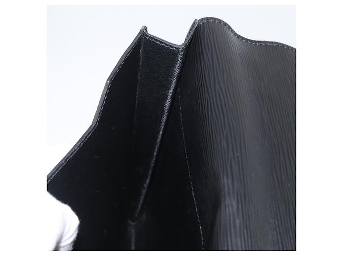 LOUIS VUITTON Epi Porta Documenti Sénatur Briefcase Nera M54452 Auth ka2779 Nero - vista 18