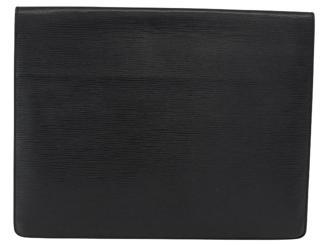 LOUIS VUITTON Epi Porta Documenti Sénatur Briefcase Nera M54452 Auth ka2779 Nero - vista 2