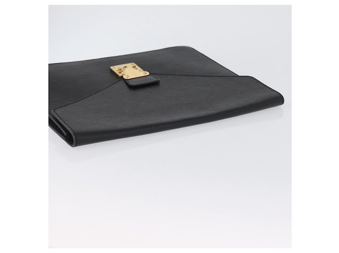 LOUIS VUITTON Epi Porta Documenti Sénatur Briefcase Nera M54452 Auth ka2779 Nero - vista 5