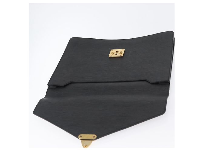 LOUIS VUITTON Epi Porta Documenti Sénatur Briefcase Nera M54452 Auth ka2779 Nero - vista 9