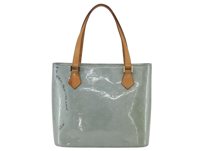 LOUIS VUITTON Borsa a Mano Monogram Vernis Houston Lavande M91218 LV Auth gh1820 - vista 2