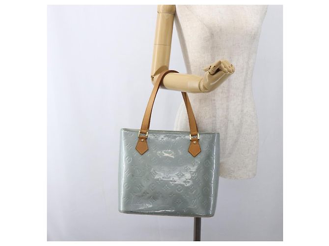 LOUIS VUITTON Borsa a Mano Monogram Vernis Houston Lavande M91218 LV Auth gh1820 - vista 24