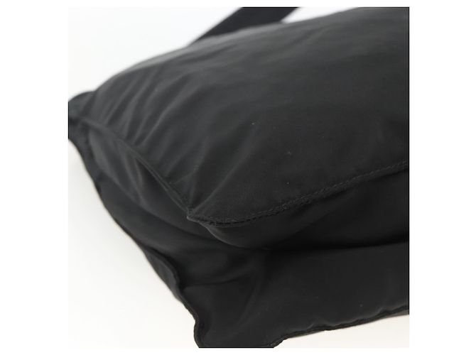 Borsa a Spalla PRADA Nylon Nero Argento Autentica bs32787 - vista 11