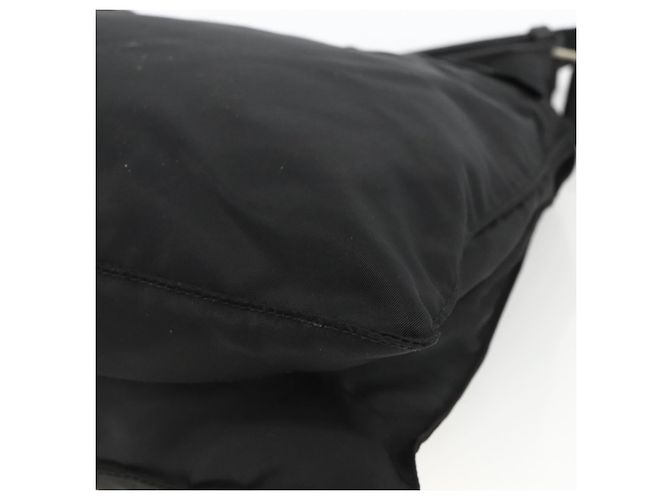 Borsa a Spalla PRADA Nylon Nero Argento Autentica bs32787 - vista 12