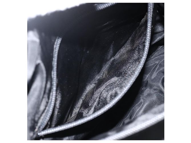 Borsa a Spalla PRADA Nylon Nero Argento Autentica bs32787 - vista 22