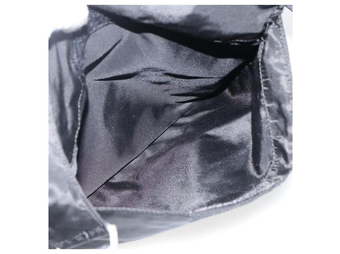 Borsa a Spalla PRADA Nylon Nero Argento Autentica bs32787 - vista 23