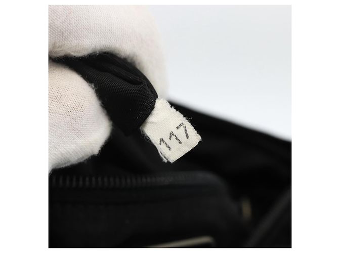 Borsa a Spalla PRADA Nylon Nero Argento Autentica bs32787 - vista 24
