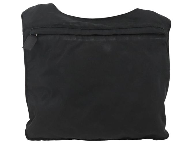 Borsa a Spalla PRADA Nylon Nero Argento Autentica bs32787 - vista 3