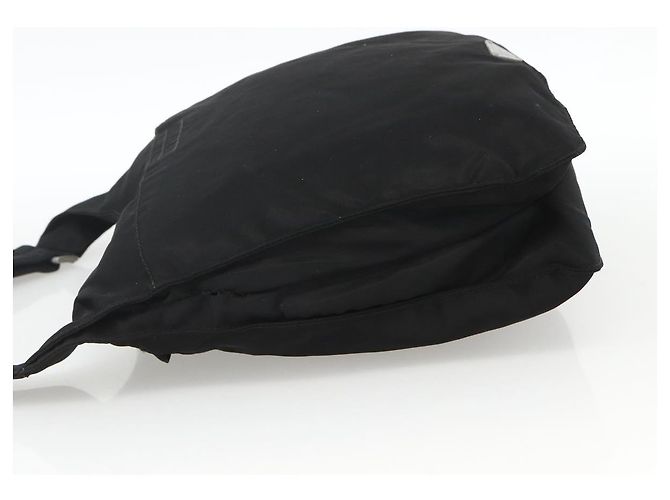 Borsa a Spalla PRADA Nylon Nero Argento Autentica bs32787 - vista 4