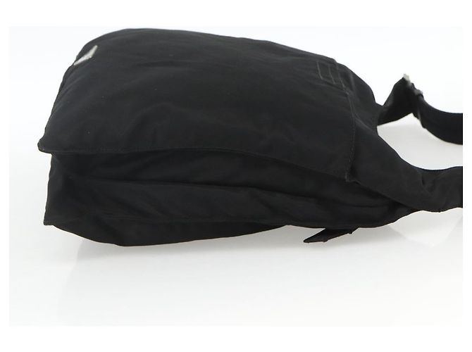 Borsa a Spalla PRADA Nylon Nero Argento Autentica bs32787 - vista 5