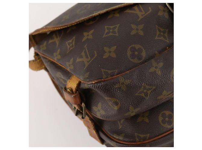 LOUIS VUITTON Borsa a Spalla Monogram Saumur 30 M42256 LV Auth bs33212 Monogramma - vista 15