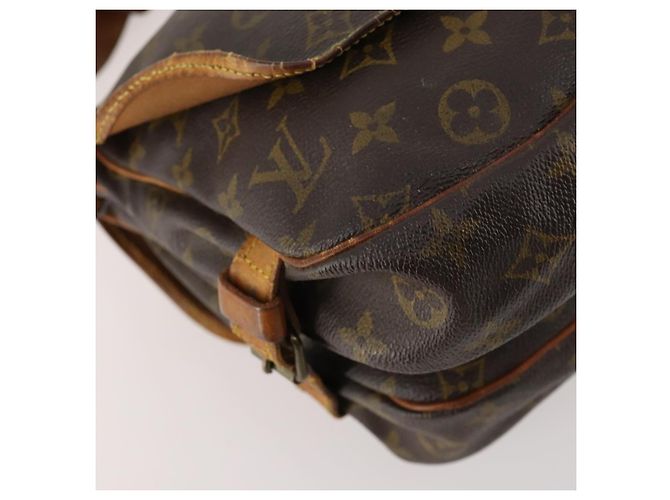 LOUIS VUITTON Borsa a Spalla Monogram Saumur 30 M42256 LV Auth bs33212 Monogramma - vista 17