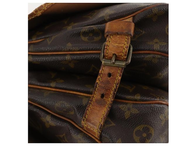 LOUIS VUITTON Borsa a Spalla Monogram Saumur 30 M42256 LV Auth bs33212 Monogramma - vista 18